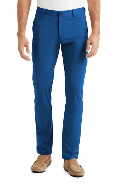 Shop Rhone Commuter Straight Fit Pants In Blue Grouper
