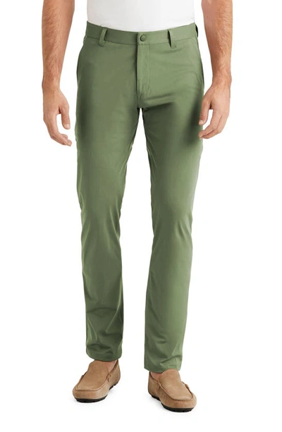 Shop Rhone Commuter Straight Fit Pants In Olivine