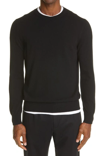 Shop Ermenegildo Zegna Cashmere Sweater In Black