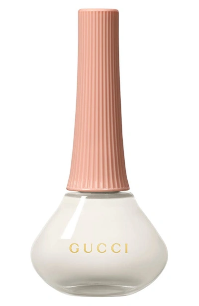 Shop Gucci Vernis À Ongles Nail Polish In 715 Winterset Snow