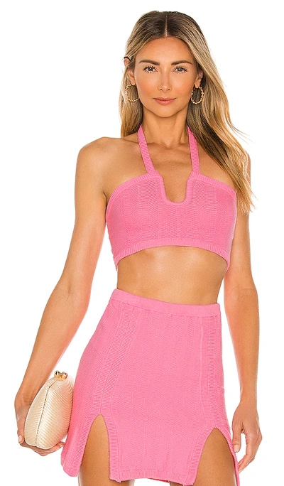 Shop Camila Coelho Marlena Top In Pink