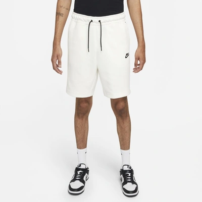 Shop Nike Sportswear Tech Fleece Men's Shorts In Sail,black