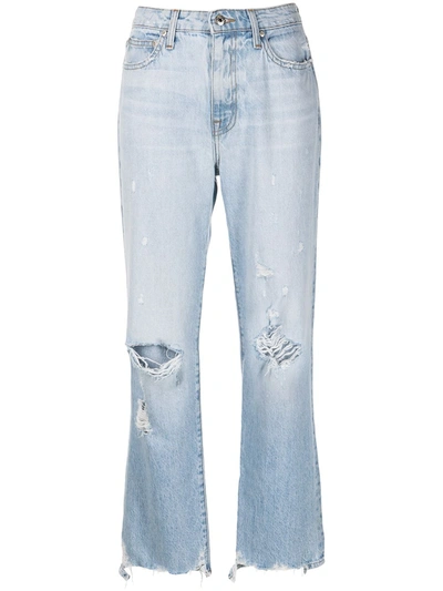 Shop Jonathan Simkhai Standard Eliot Boyfriend Jeans In Blau