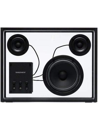 Shop Transparent Sound Ab Large Transparent Speaker In Black