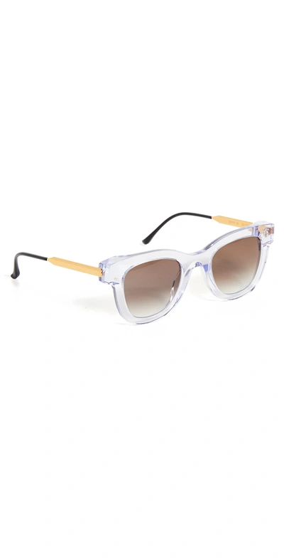 Shop Thierry Lasry Sexxxy 00 Sunglasses In Clear