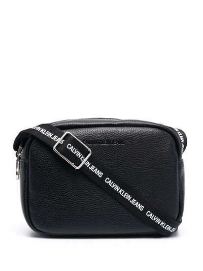 Shop Calvin Klein Double-zip Camera Bag In Black