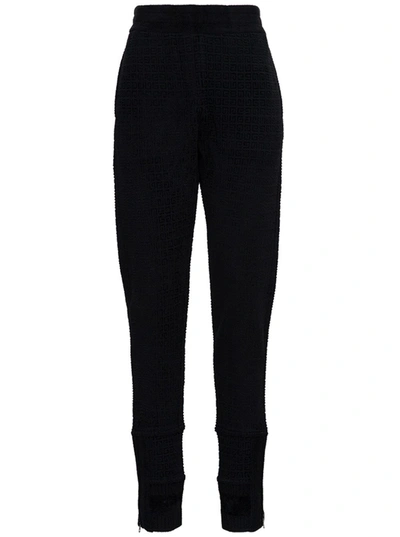 Shop Givenchy Black 4g Jacquard Pants