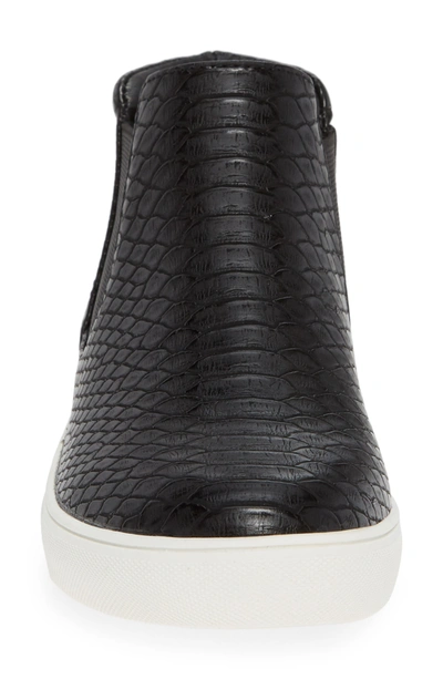 Shop Coconuts By Matisse Harlan Mid Slip-on Sneaker In Black Snake Print