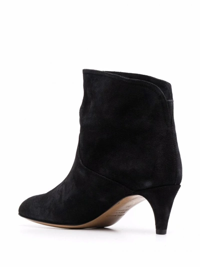 Shop Isabel Marant Defya Leather Boots