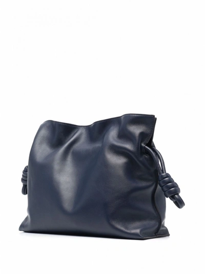 Shop Loewe Flamenco Leather Clutch