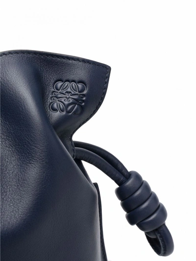 Shop Loewe Flamenco Leather Clutch