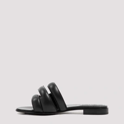 Shop Givenchy G Flat Sandals Shoes In Black