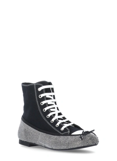 Shop Marco De Vincenzo With Heel In Black Silver+white
