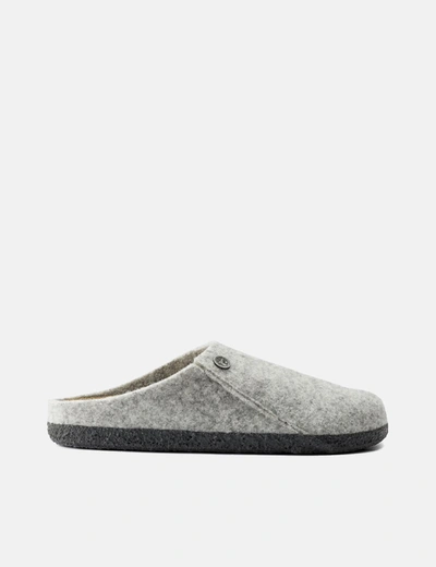 Shop Birkenstock Zermatt Slipper (regular) In Grey