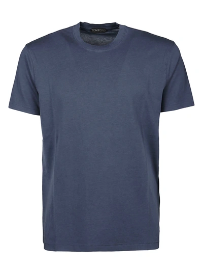 Shop Tom Ford T-shirt In Medium Blu