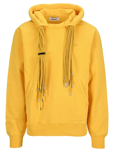 Shop Ambush Multi Cord Hoodie In Yellow