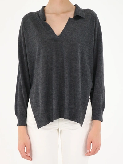 Shop Stella Mccartney Wool Sweater In Grey