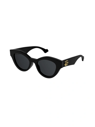 Shop Gucci Gg0957s Sunglasses In Black Black Grey