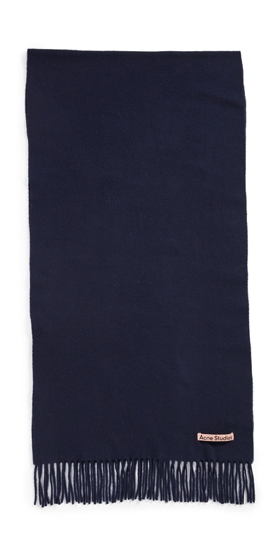 Shop Acne Studios Canada Narrow Wool Scarf