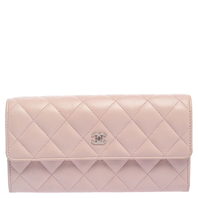 CHANEL Pre-Owned 2012 CC diamond-quilted Continental Wallet - Farfetch