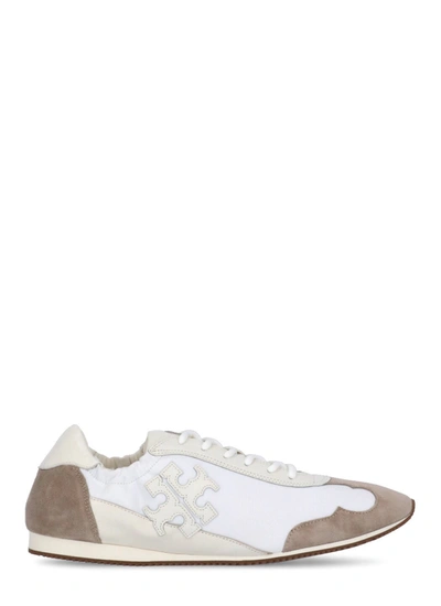 Shop Tory Burch Sneakers White In White / New Ivory / Cerbiatto