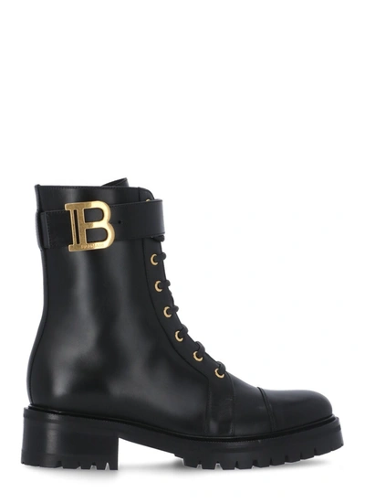 Shop Balmain Boots Black