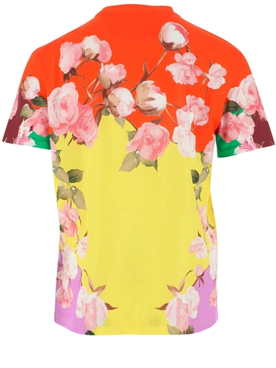 Shop Valentino T-shirts And Polos In St. Anemoni/lilium/giallo