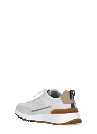 Shop Brunello Cucinelli Sneakers White