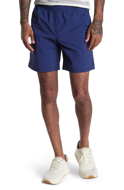 Shop Abound Nylon Shorts In Blue Twilight