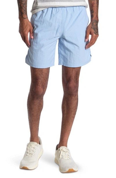 Shop Abound Nylon Shorts In Blue Powder