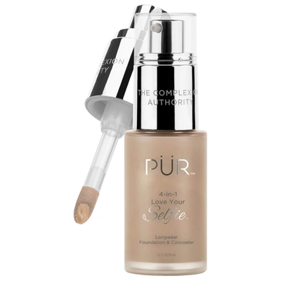Shop Pür 4-in-1 Love Your Selfie Longwear Foundation And Concealer 30ml (various Shades) In 48 Tn3