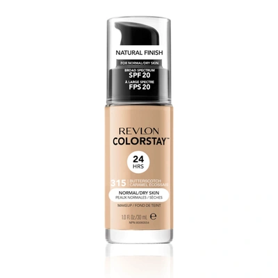 Shop Revlon Colorstay Make-up Foundation For Normal/dry Skin (various Shades) In 4 Butterscotch