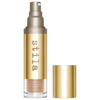Shop Stila Hide And Chic Fluid Foundation 30ml (various Shades) In 10 Tan 1