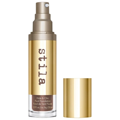 Shop Stila Hide And Chic Fluid Foundation 30ml (various Shades) In 4 Deep 4