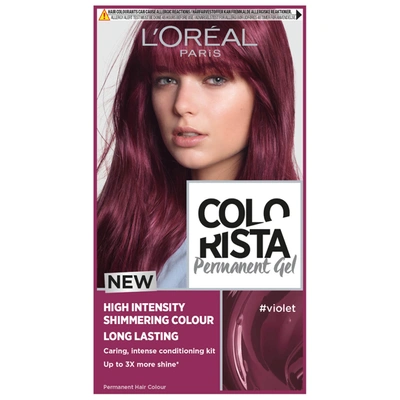 Shop L'oréal Paris Colorista Permanent Gel Hair Dye (various Shades) In 5 Voilet Purple