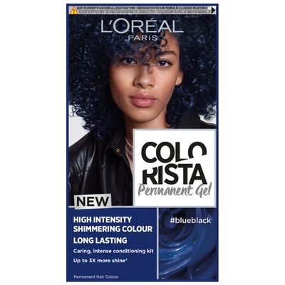 Shop L'oréal Paris Colorista Permanent Gel Hair Dye (various Shades) In 2 Blue Black