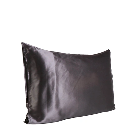 Shop Slip Silk Pillowcase - Queen (various Colours) In 5 Charcoal