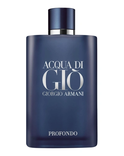 Shop Giorgio Armani Acqua Di Gio Profondo Eau De Parfum, 6.7 Oz./ 200 ml