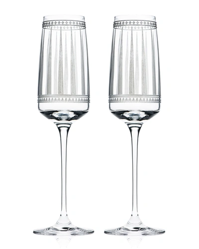 Shop Caskata Marrakech Champagne Flute Glasses, Set Of 2