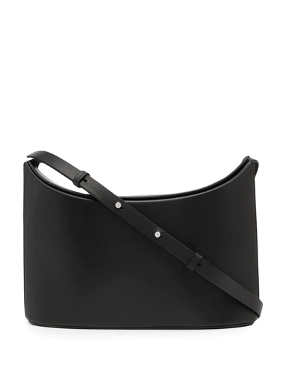 Shop Aesther Ekme Sway Shoulder Bag In Black