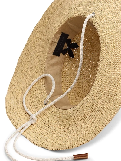 Shop Rag & Bone Women's Kate Riviera Raffia Hat In Light Sand