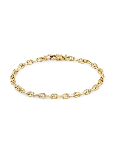 Shop Tom Wood Women's Link 9k Goldplated Sterling Silver Cable Bracelet/7"
