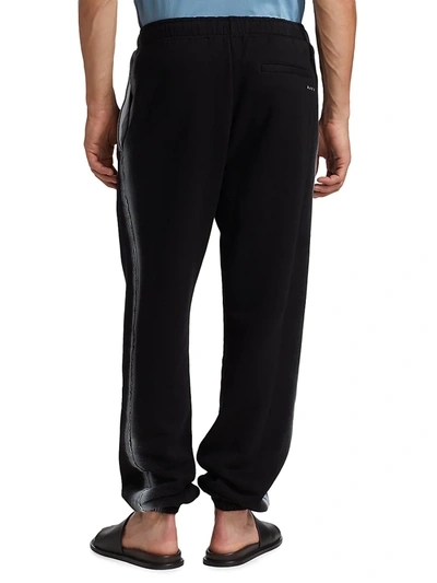 Marni Logo-embroidered Track Pants In Schwarz | ModeSens