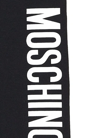 Shop Moschino Little Girl's & Girl's Logo Leggings In Black