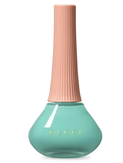 Shop Gucci Women's Vernis À Ongles Nail Polish In Green