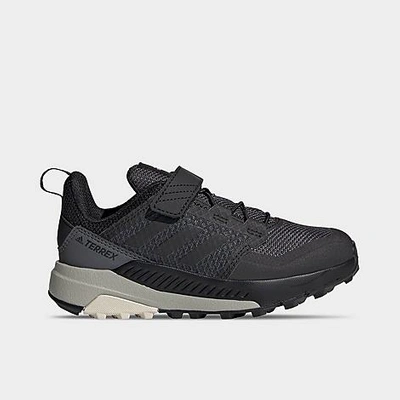 Shop Adidas Originals Adidas Big Kids' Terrex Trailmaker Hiking Shoes In Grey/black/alumina