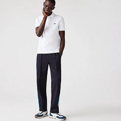 Shop Lacoste Men's Fresh And Light Piqué Polo Shirt In White