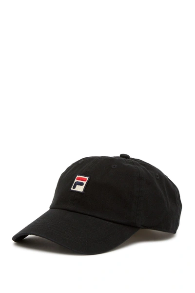Shop Fila Heritage Unstructured Cap In Black