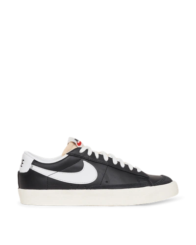 Shop Nike Blazer Low '77 Sneakers In Black/white
