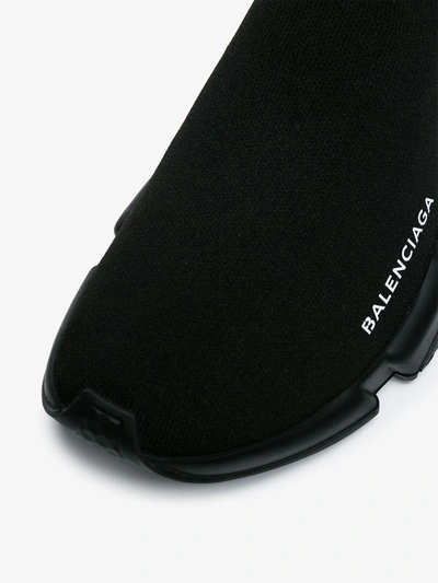 Balenciaga speed trainer hot sale black sale